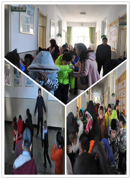 鸡西市和平小学119消防安全演练活动