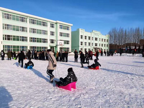 鸡西市田家炳中学图片