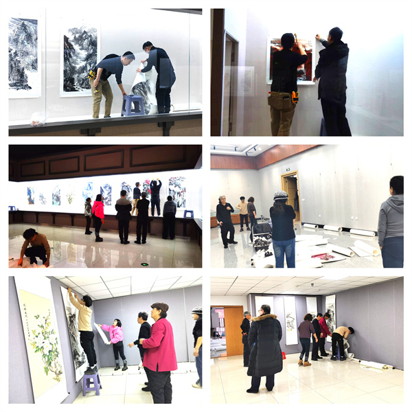 3、画展前布展掠影.jpg