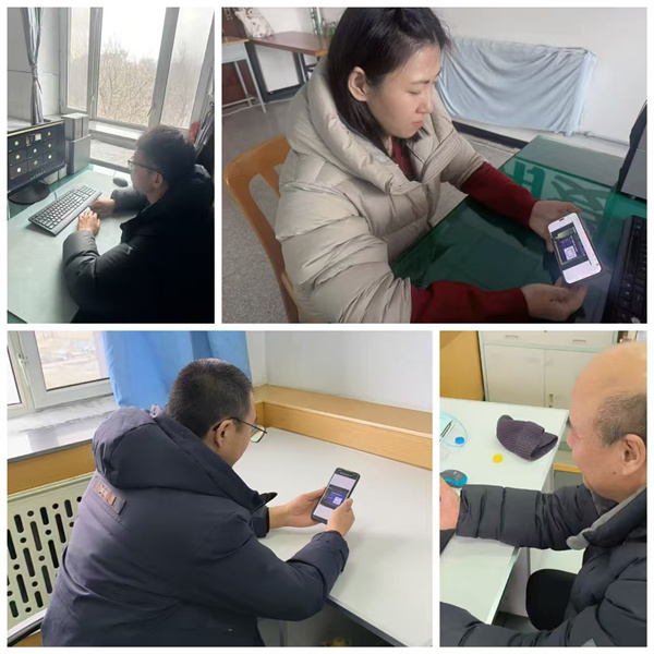 图5 农垦高中教师在希沃平台线上参与培训.jpg